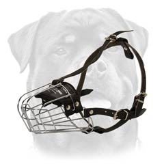 Exclusive lightweight wire dog muzzle