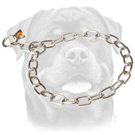 Stainless Steel Fur Saver Choke Chain Rottweiler 【Collar】 1/9