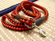 Cord nylon dog leash for large dogs- dog lead