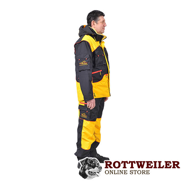 Convenient Dog Training Bite Suit with Several Pockets